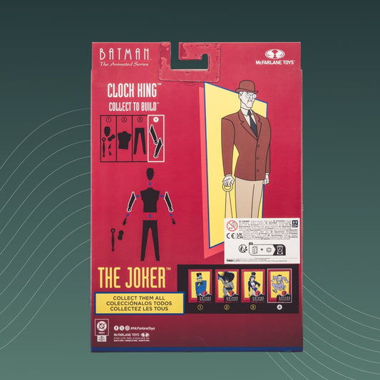 Batman: The Animated Series - DC Direct - Build-A Actionfigur - Wave 5 - Killer Croc (Platinum Edition) - Chase Variante - 15 cm - McFarlane - back