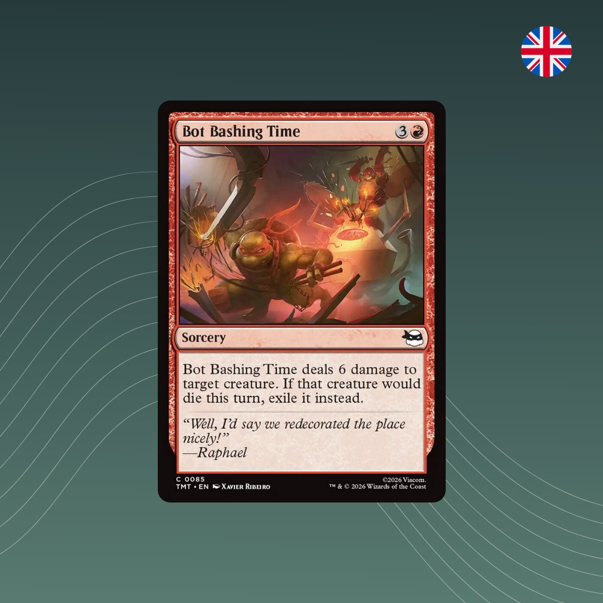 MTG - Bot Bashing Time - #0085 - Teenage Mutant Ninja Turtles - Englisch