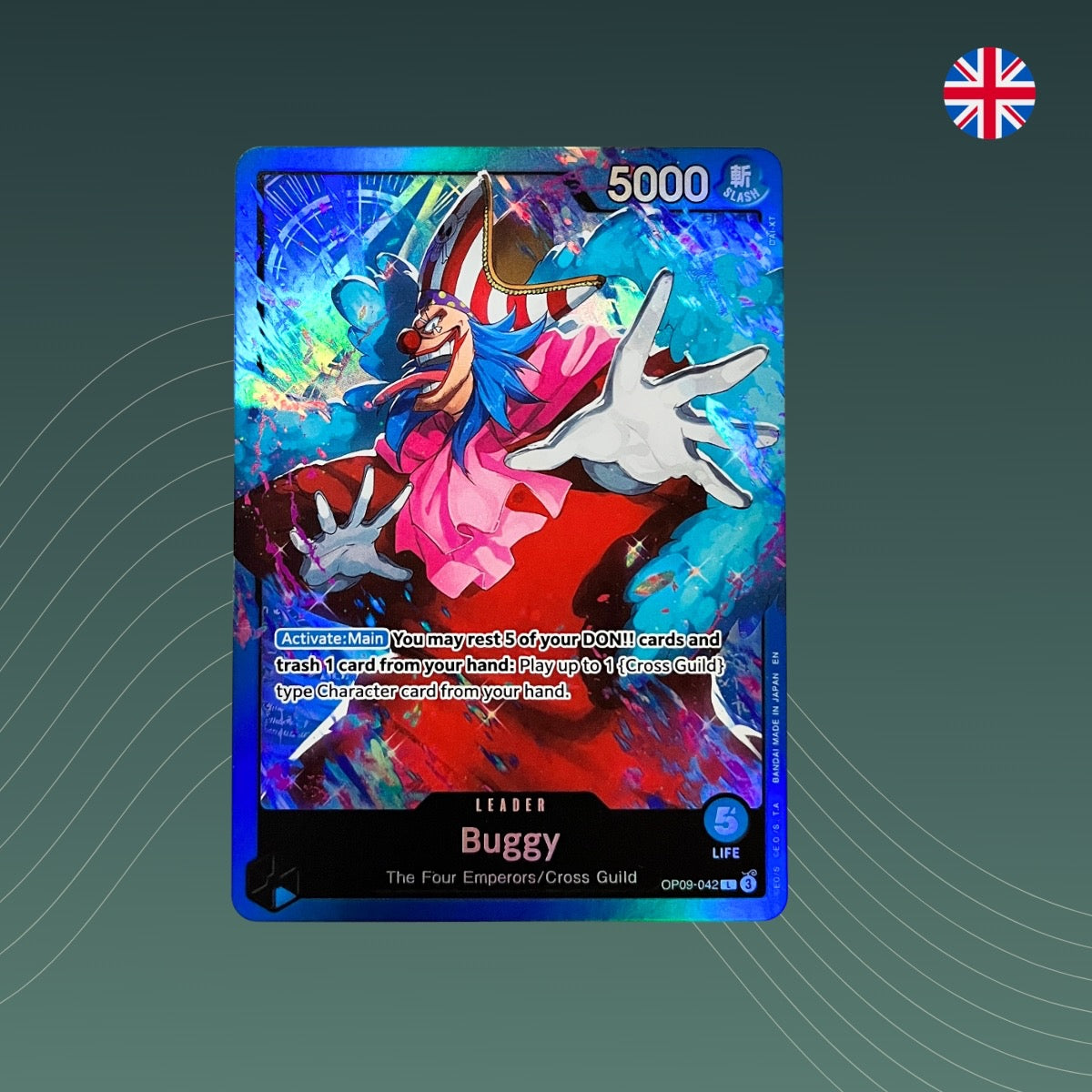 Buggy (OP09-042)_Starter Deck Blue Buggy_EN