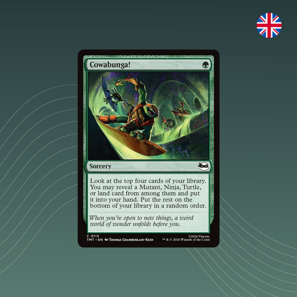 MTG - Cowabunga! - #0113 - Teenage Mutant Ninja Turtles - Englisch