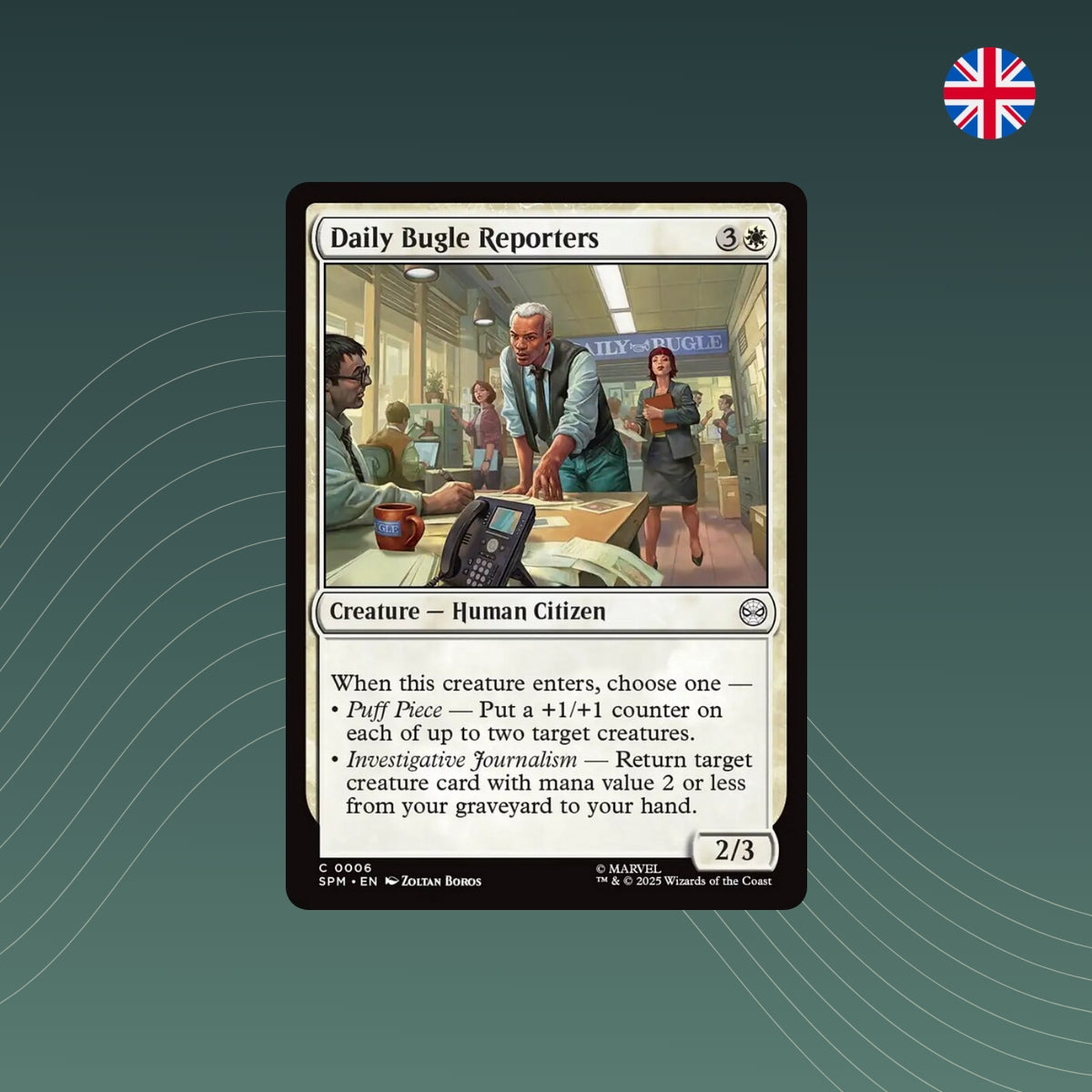MTG - Daily Bugle Reporters - #0006 - Marvel's Spider-Man - Englisch