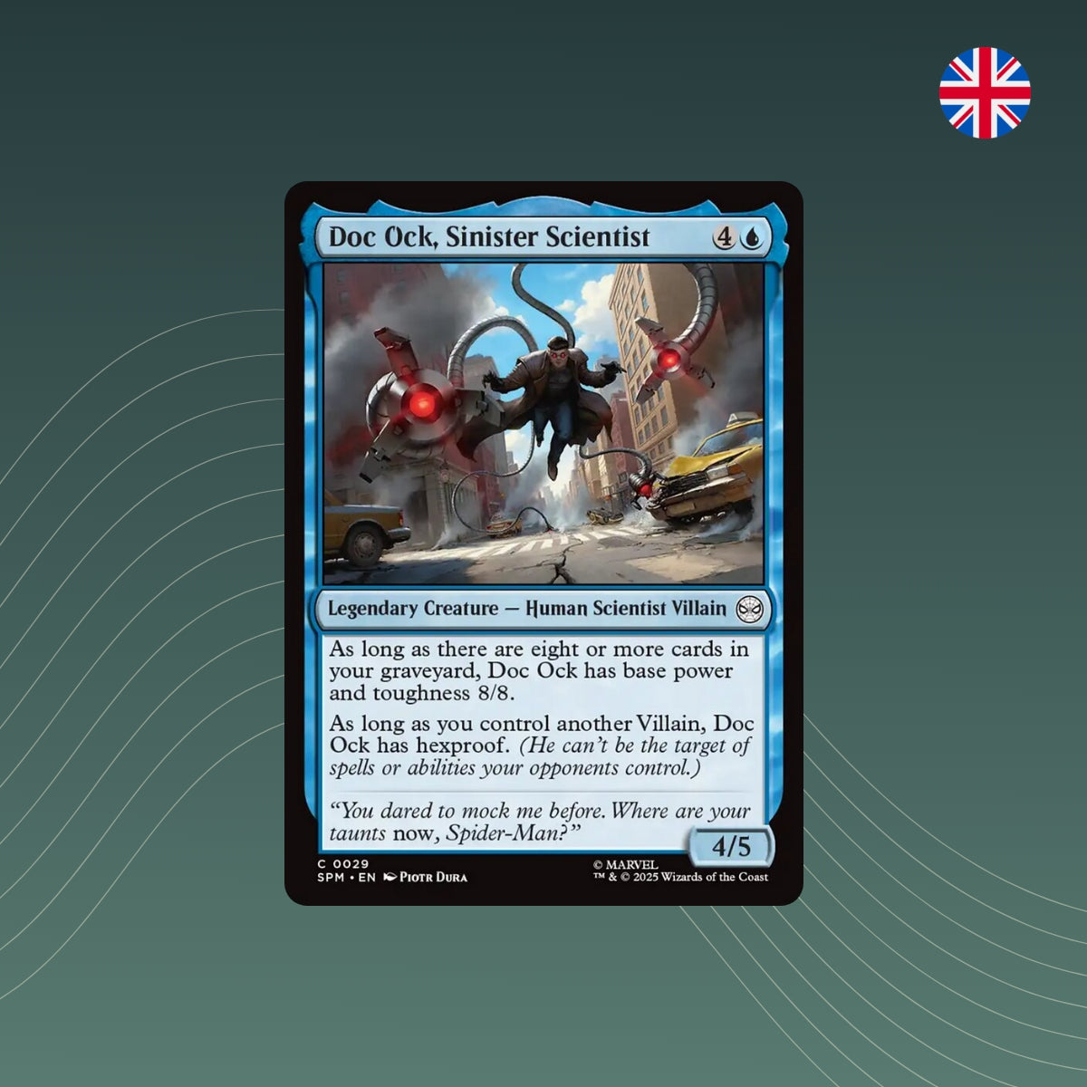 MTG - Doc Ock, Sinister Scientist - #0029 - Marvel's Spider-Man - Englisch