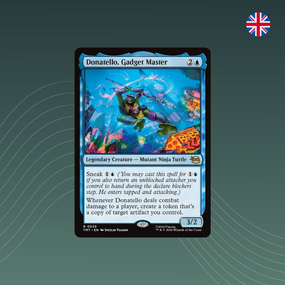MTG - Donatello, Gadget Master - #0135 - Teenage Mutant Ninja Turtles - Englisch