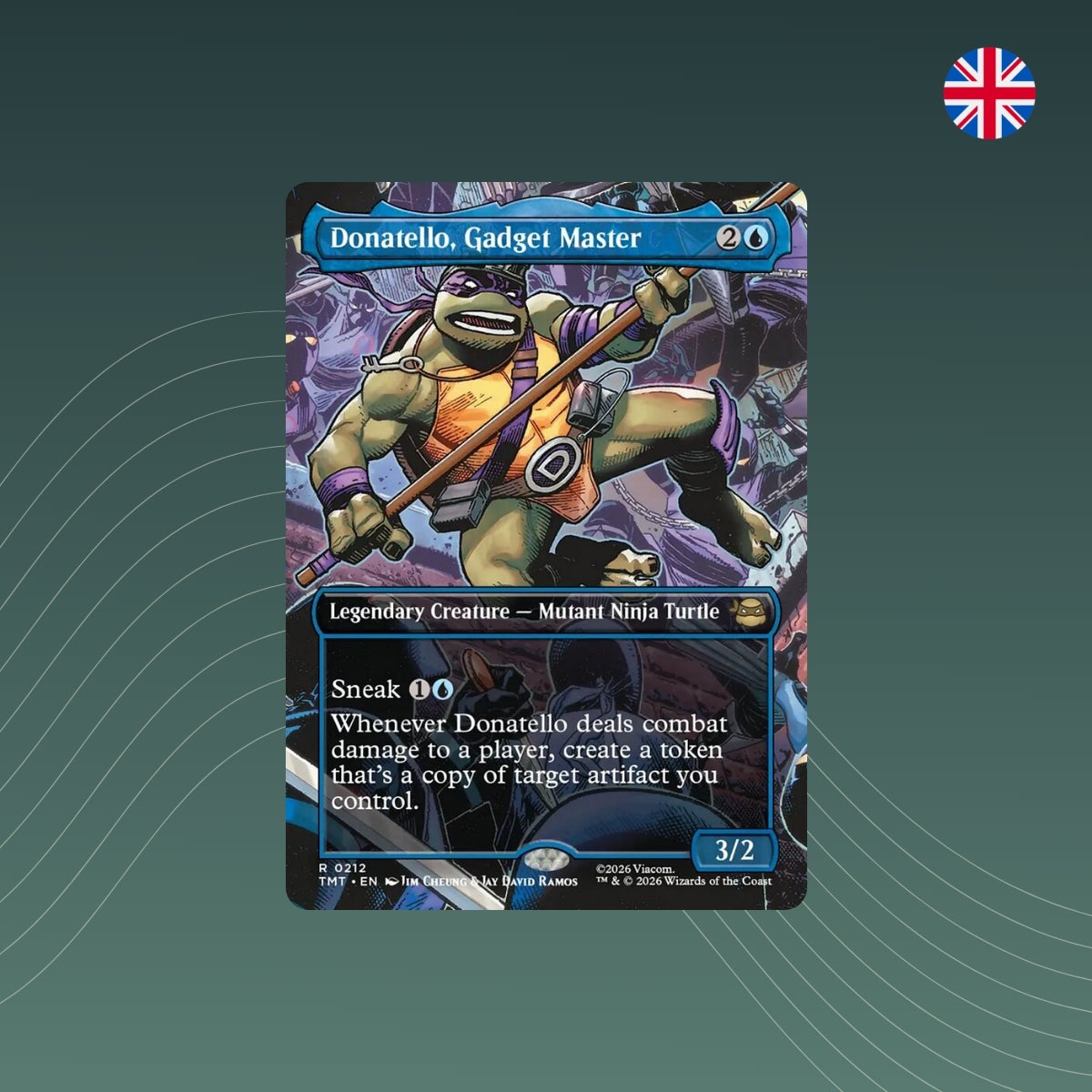 MTG - Donatello, Gadget Master- #0212 - Teenage Mutant Ninja Turtles - Showcase - Englisch