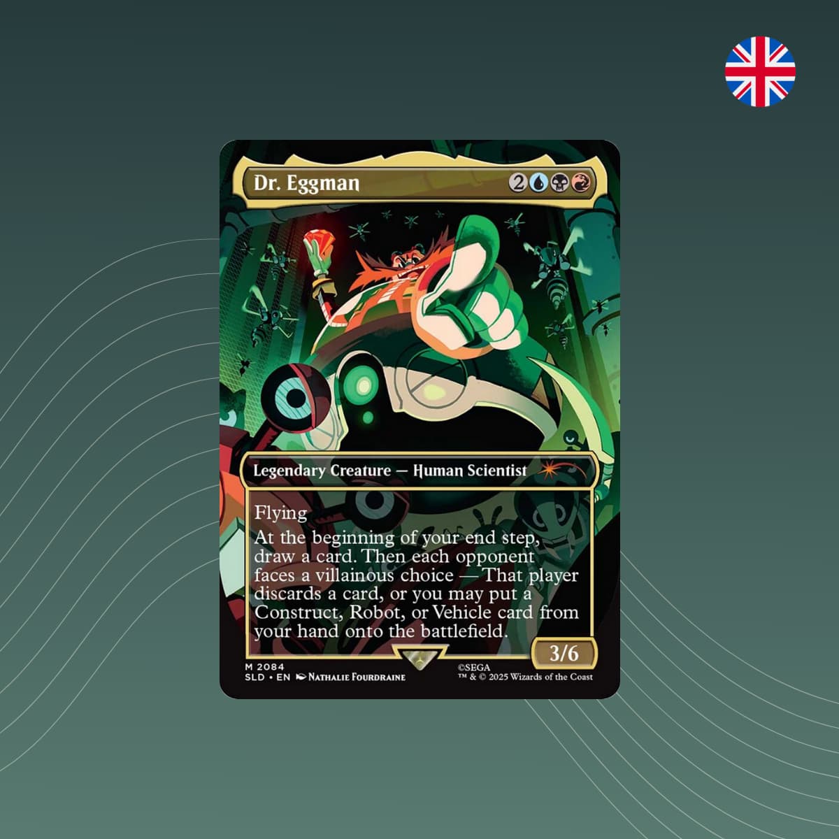 MTG - Dr. Eggman - Secret Lair x Sonic - English spectraltrading MTG - Dr. Eggman - Secret Lair x Sonic - English spectraltrading