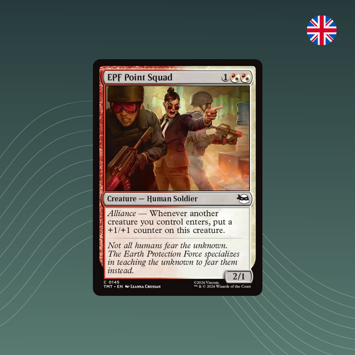 MTG - EPF Point Squad - #0145 - Teenage Mutant Ninja Turtles - Englisch