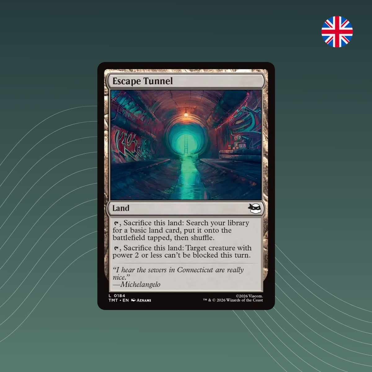 MTG - Escape Tunnel - #0148 - Teenage Mutant Ninja Turtles - Englisch