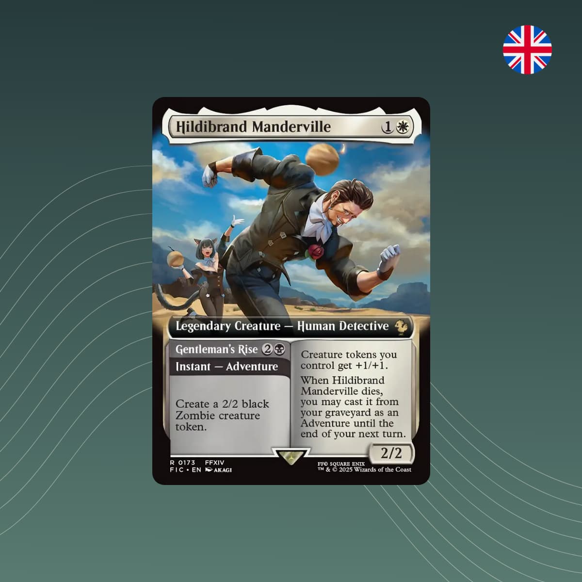 MTG - Hildibrand Manderville - Final Fantasy - Extended Art - Englisch