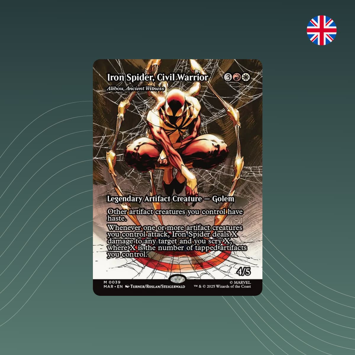 Iron Spider #0039 Showcase | MTG Marvel Source Material
