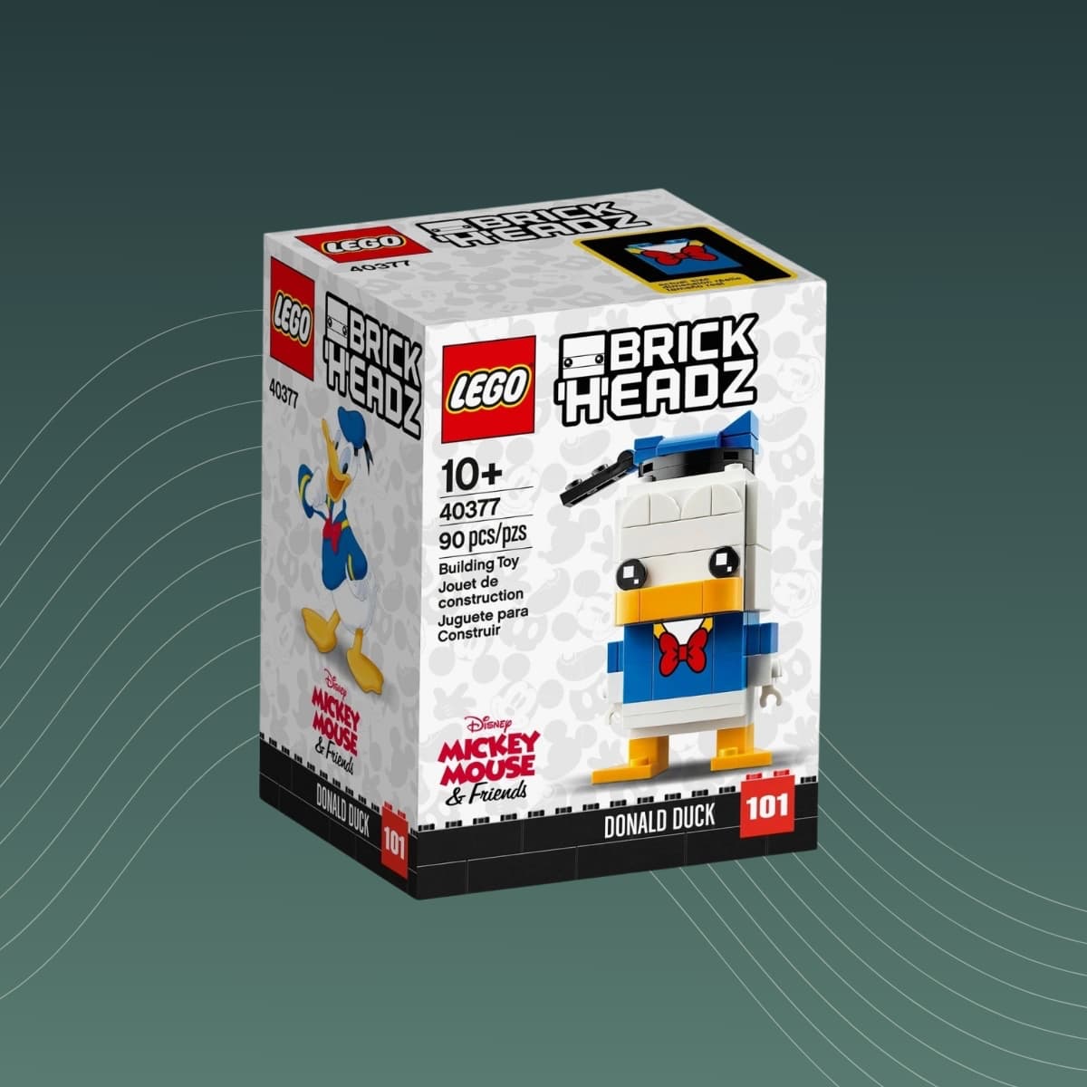 LEGO 40377 Donald Duck BrickHeadz neu originalverpackt Bauset Minifigur Sammlerset Disney