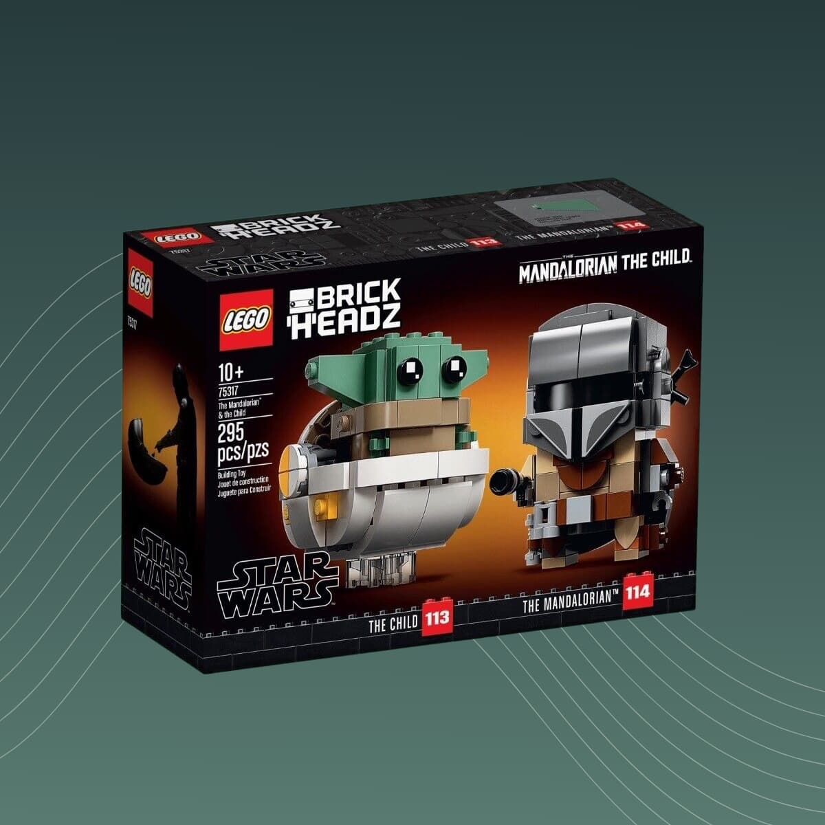 LEGO 75317 The Mandalorian & The Child BrickHeadz neu originalverpackt Bauset Minifiguren Sammlerset Star Wars