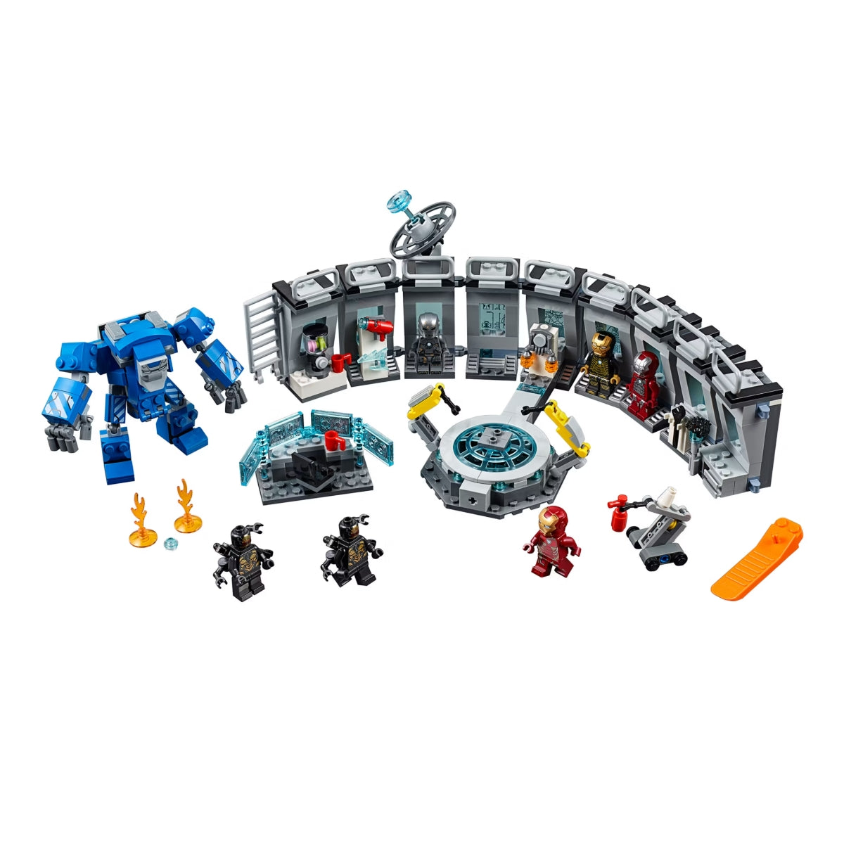 LEGO 76125 - Marvel - Iron Mans Werkstatt - EOL Set Inhalt