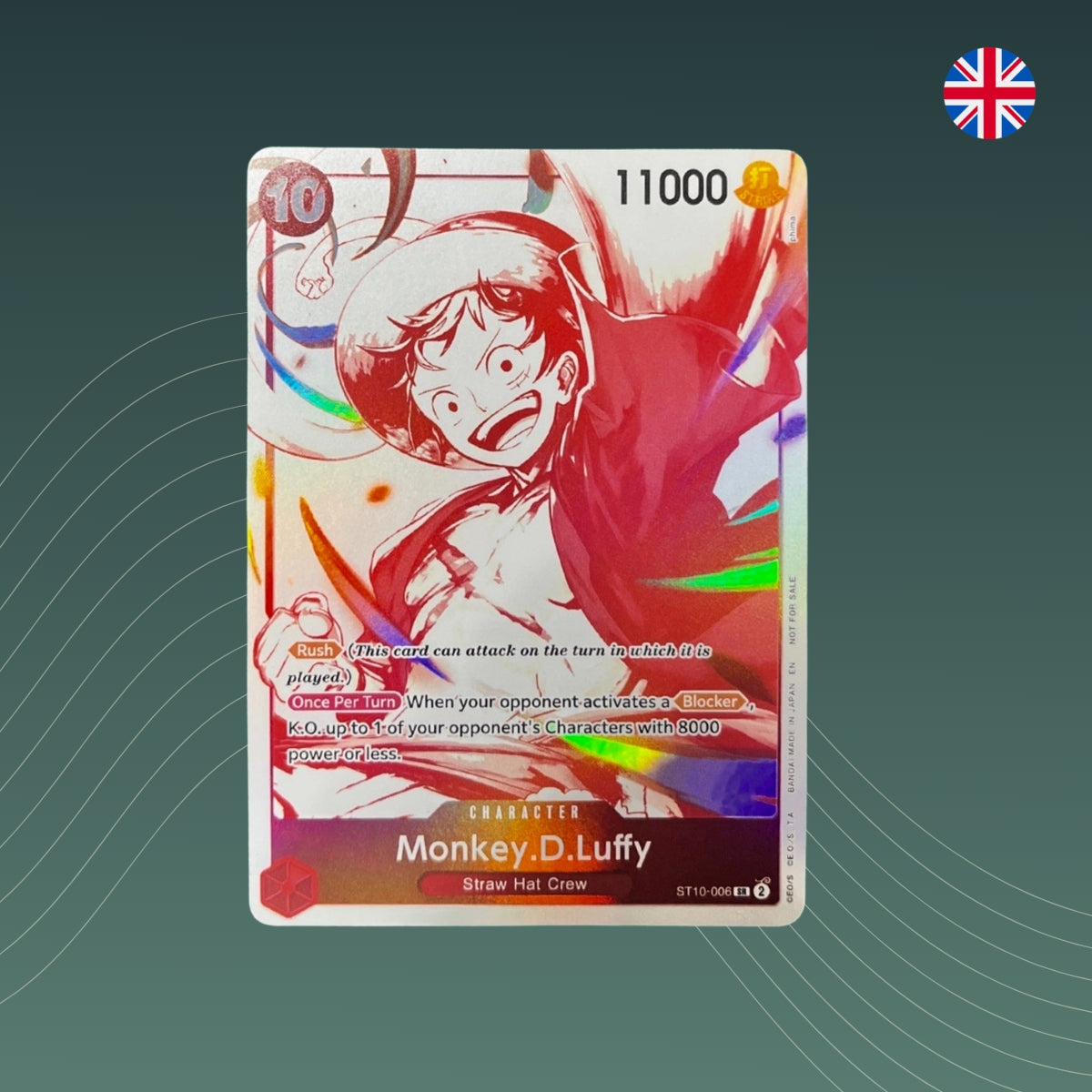 Monkey.D.Luffy (ST10-006) V.3 - Promo - One Piece TCG - Englisch