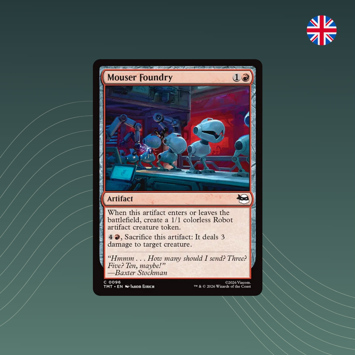 MTG - Mouser Foundry - #0096 - Teenage Mutant Ninja Turtles - Englisch