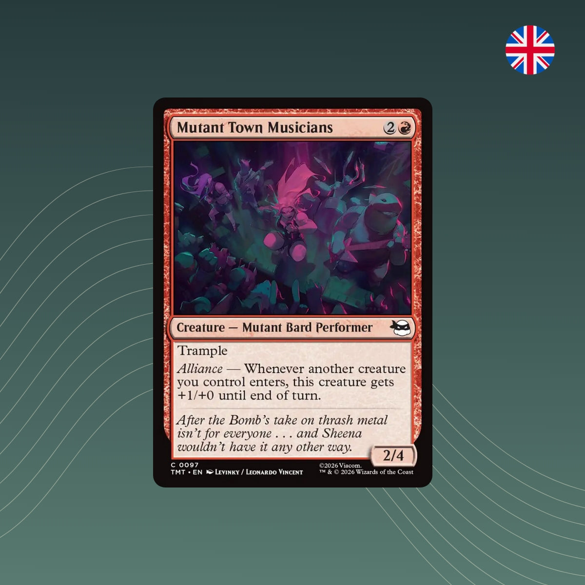 MTG - Mutant Town Musicians - #0097 - Teenage Mutant Ninja Turtles - Englisch