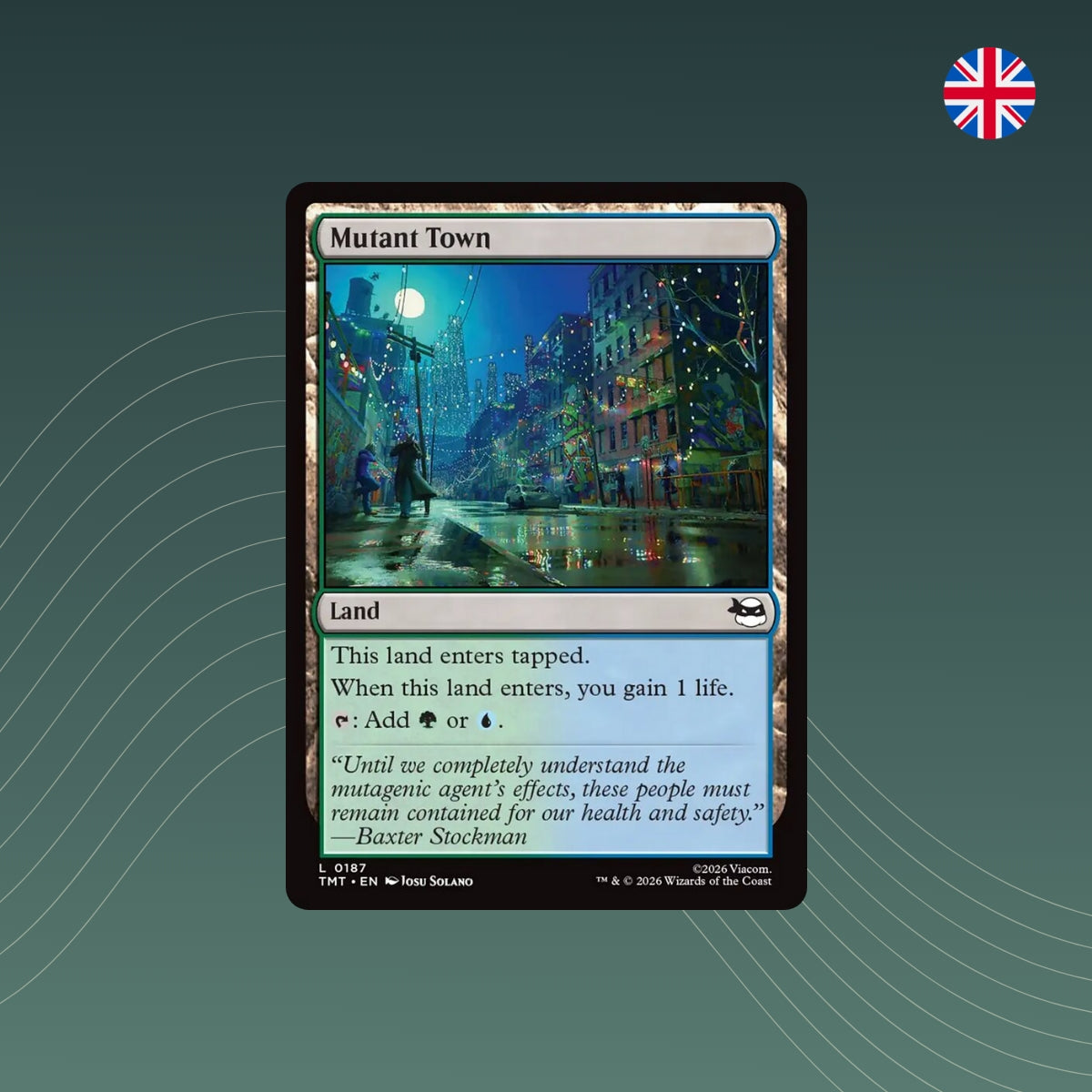 MTG - Mutant Town - #0187 - Teenage Mutant Ninja Turtles - Englisch