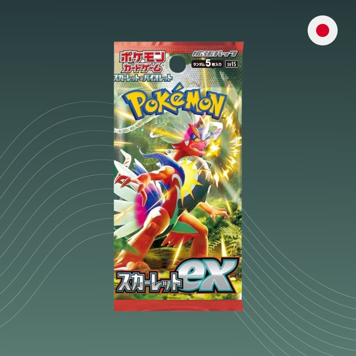 Pokémon Scarlet ex Booster sv1s Japanisch - spectraltrading