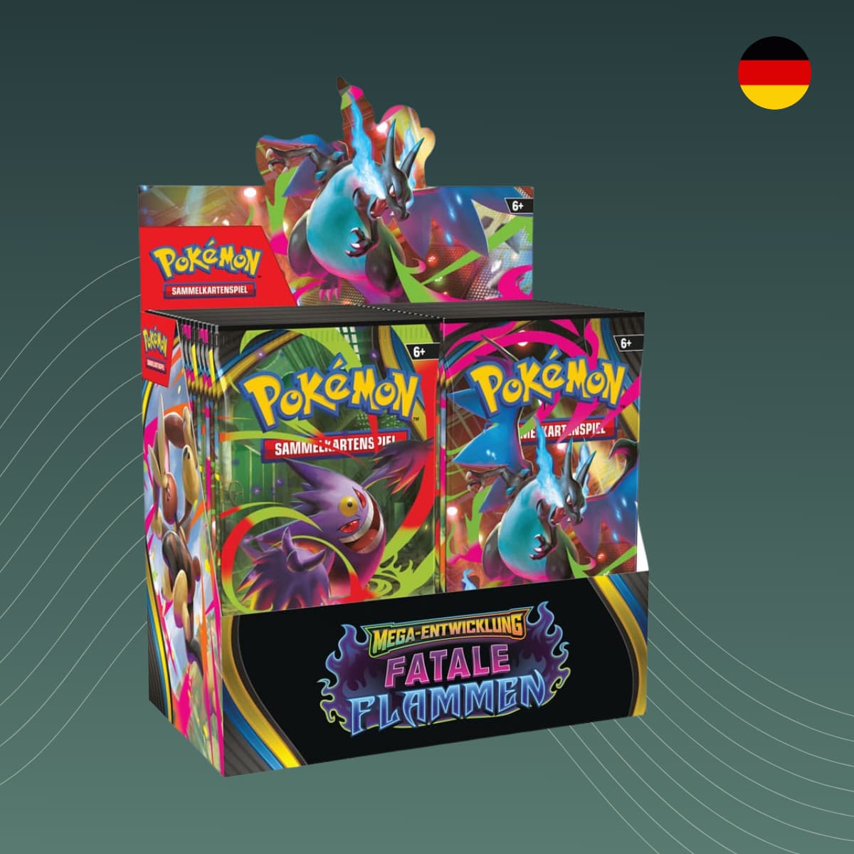 Pokémon Fatale Flammen 36er Display ME02 Deutsch sealed