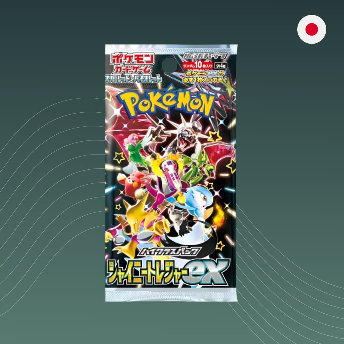 Pokémon Shiny Treasure ex Booster sv4a Japanese