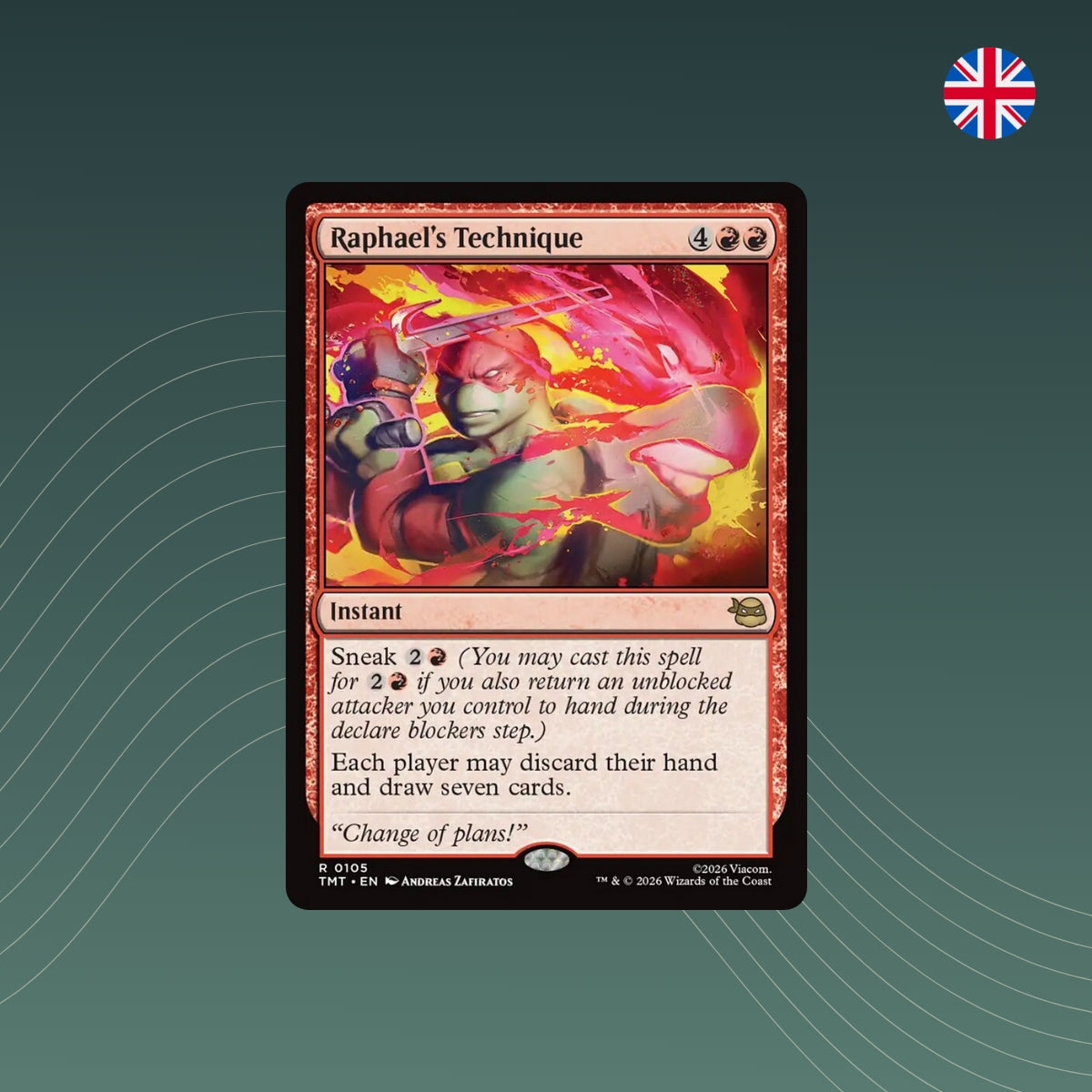 MTG - Raphael's Technique - #0105 - Teenage Mutant Ninja Turtles - Englisch