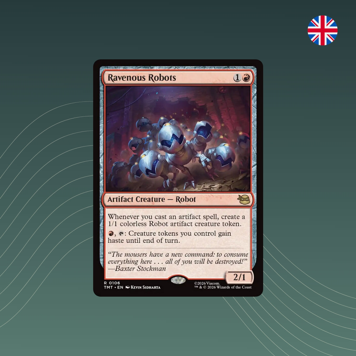 MTG - Ravenous Robots - #0106 - Teenage Mutant Ninja Turtles - Englisch