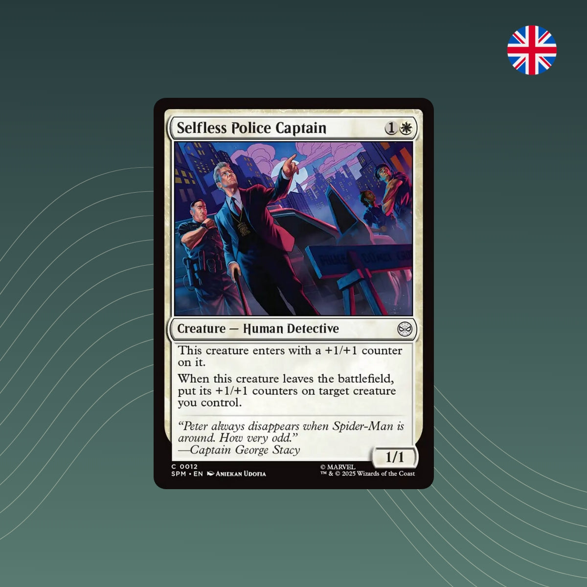 MTG - Selfless Police Captain - #0012 - Marvel's Spider-Man - Englisch