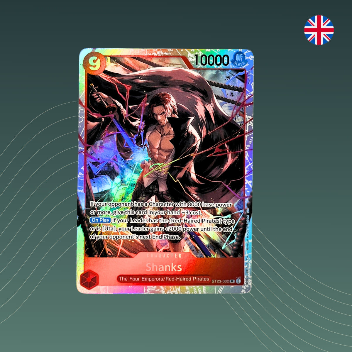 Shanks (ST23-002)_Starter Deck Red Shanks_SR_One_Piece_TCG_EN