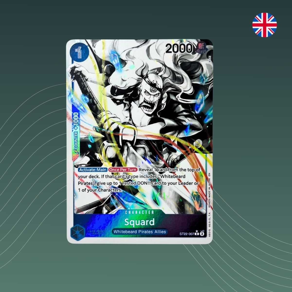 Squard (ST22-007) V.2 - Starter Deck- EX Ace & Newgate_Alternate-Art-AA_One_Piece_TCG_EN