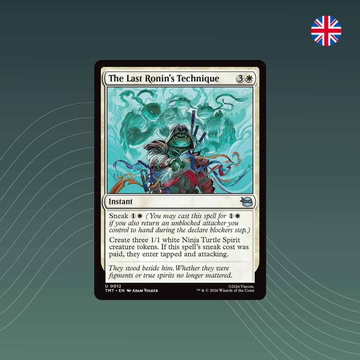 MTG - The Last Ronin's Technique - #0012 - Teenage Mutant Ninja Turtles - Englisch