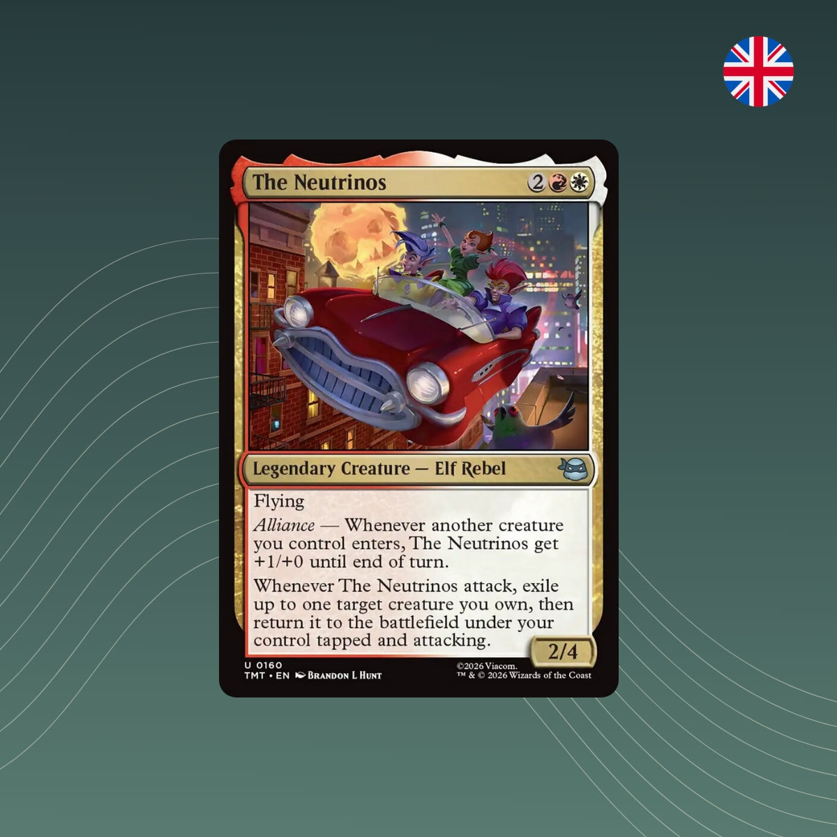 MTG - MTG - West Wind Avatar - #0160 - Teenage Mutant Ninja Turtles - Englisch - #0137 - Teenage Mutant Ninja Turtles - Englisch