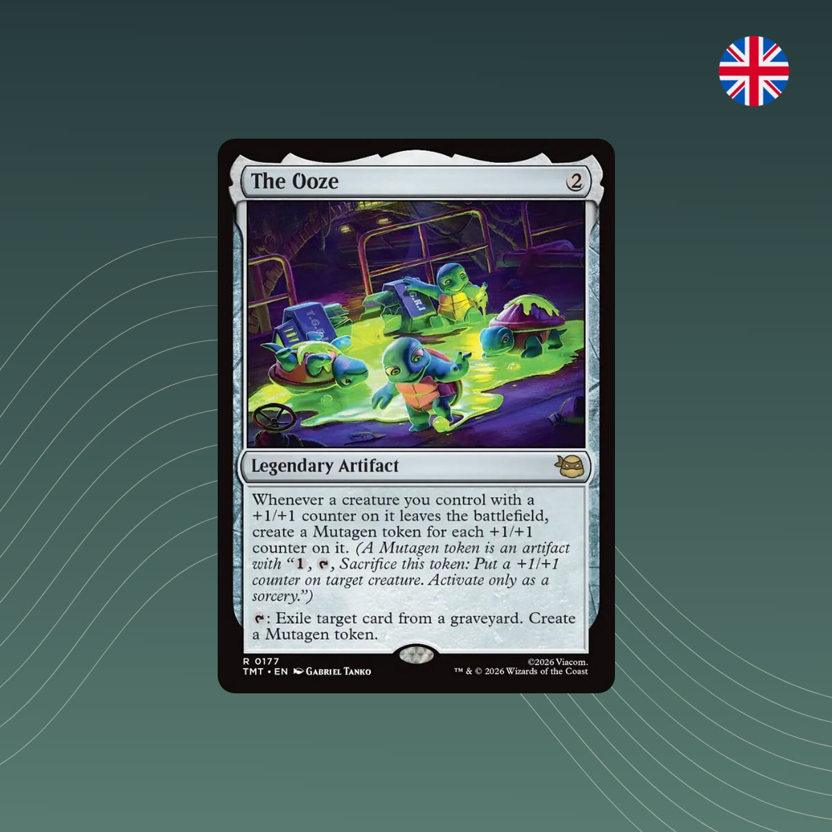 MTG - The Ooze - #0177 - Teenage Mutant Ninja Turtles - Englisch