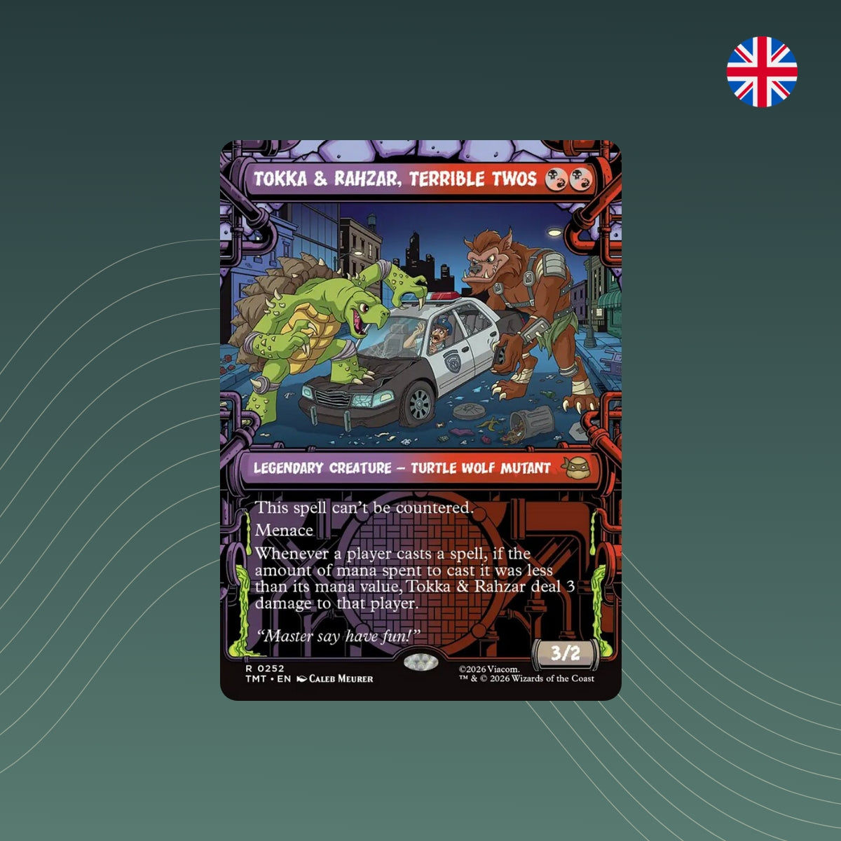 MTG - Tokka & Rahzar, Terrible Twos - #0252 - Teenage Mutant Ninja Turtles - Showcase - Englisch