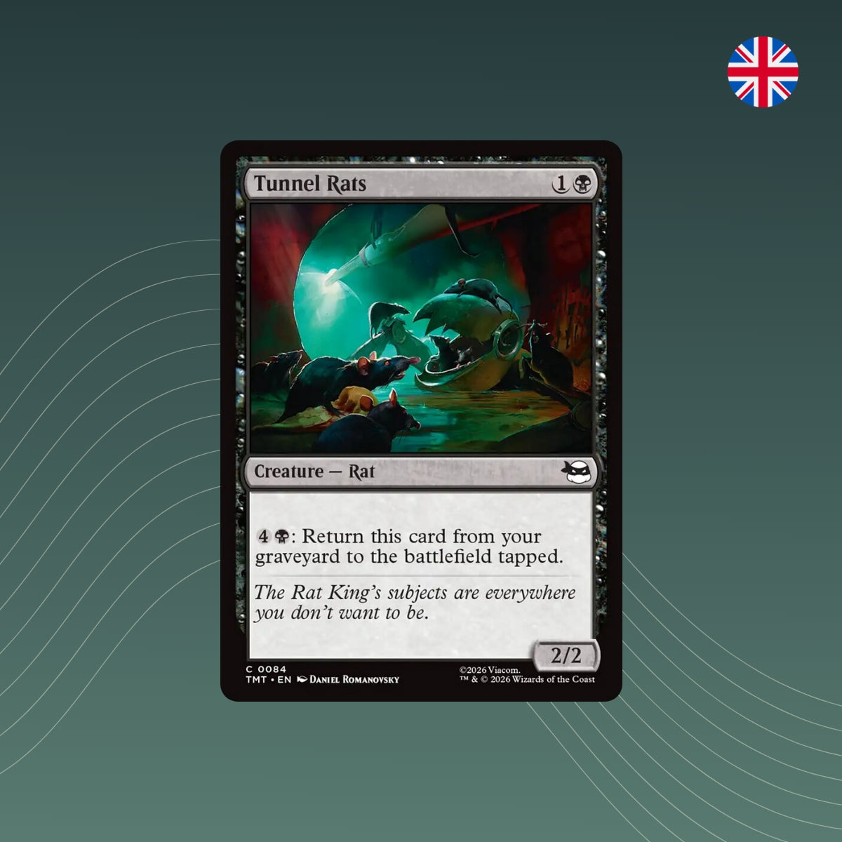 MTG - Tunnel Rats - #0084 - Teenage Mutant Ninja Turtles - Englisch