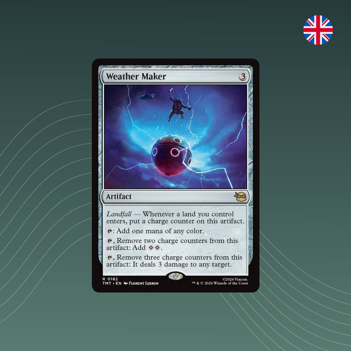 MTG - Weather Maker - #0182 - Teenage Mutant Ninja Turtles - Englisch
