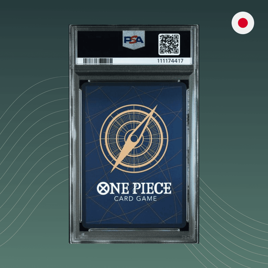 Monkey D. Luffy P-043 One Piece 2023 Jump Promo PSA 10 GEM MINT Japanisch Rückseite