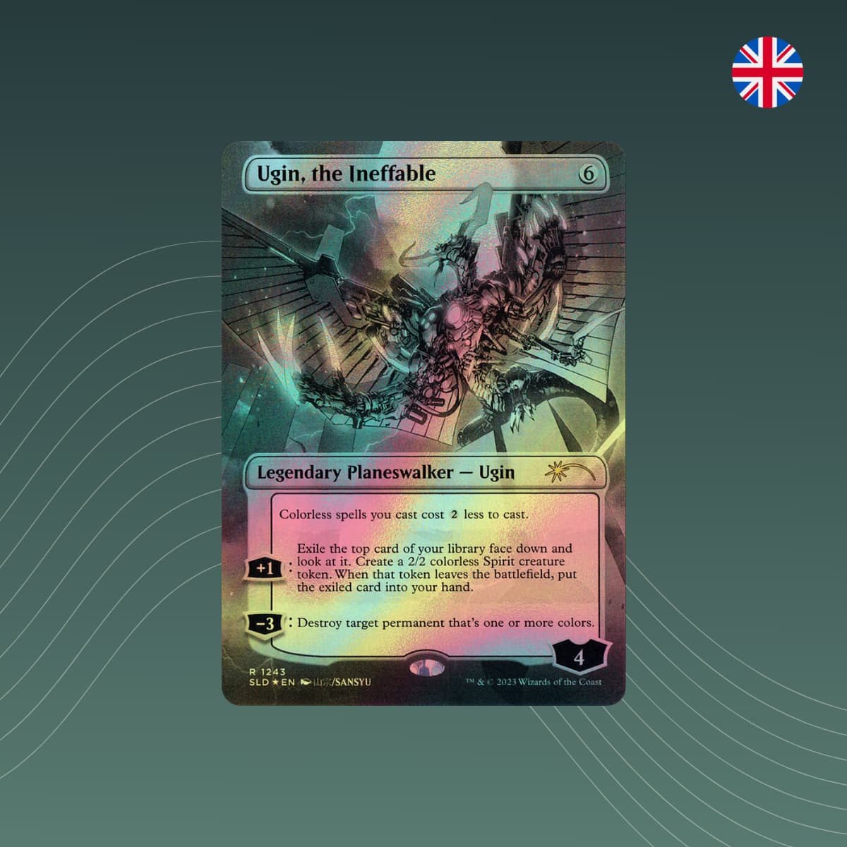 MTG - Ugin, the Ineffable - Secret Lair - Showcase - Foil - Englisch - spectraltrading