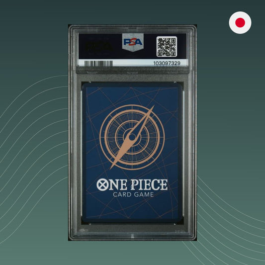 Monkey D. Luffy 090 OP-04 One Piece 2023 Alternate Art PSA 10 GEM MINT Back Japanisch