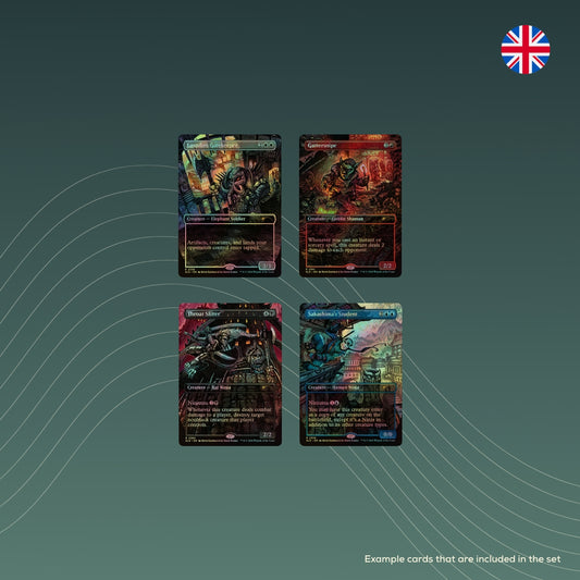 spectraltrading_Secret Lair X Turtles TMNT: Featuring: Kevin Eastman (Colors)_mtg_secretlair_sealed_EN_Foil_example_cards