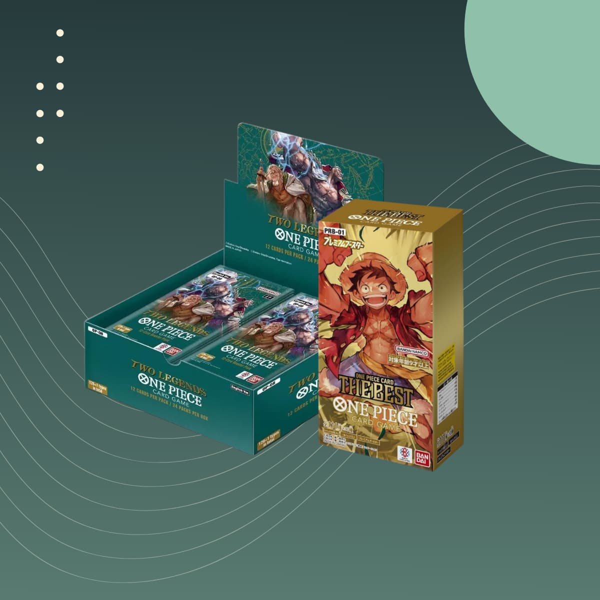 One Piece Displays Englisch & Japanisch | Booster, Sets & Collector Highlights