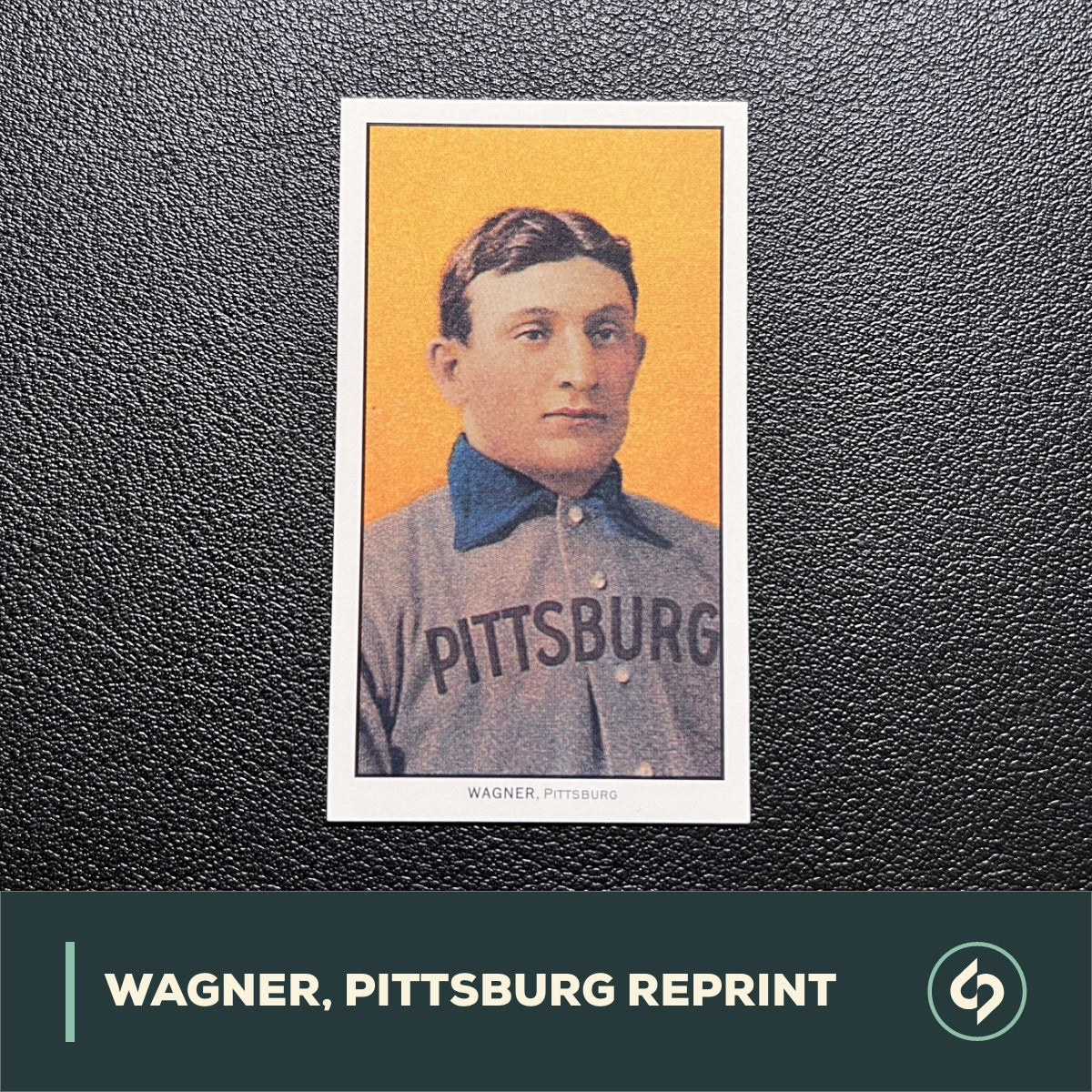 Honus Wagner - Pittsburg - Piedmont #150 - Zigarettenkarte - NM - Reprint - Baseball - example card front