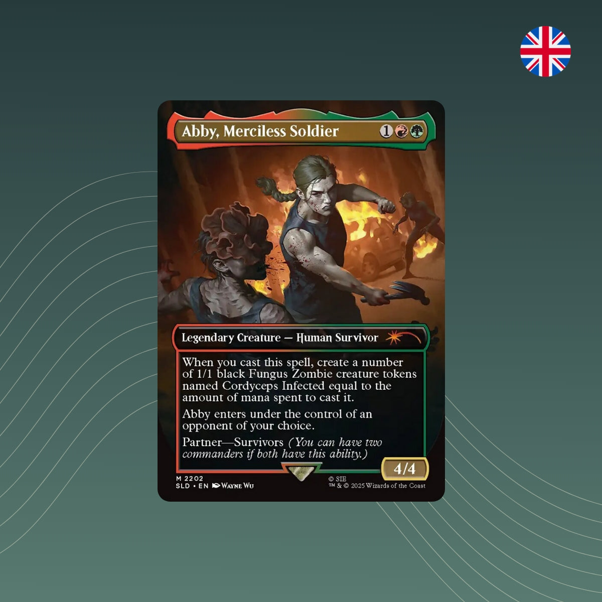MTG - Abby, Merciless Soldier - Secret Lair x Last of Us - Englisch