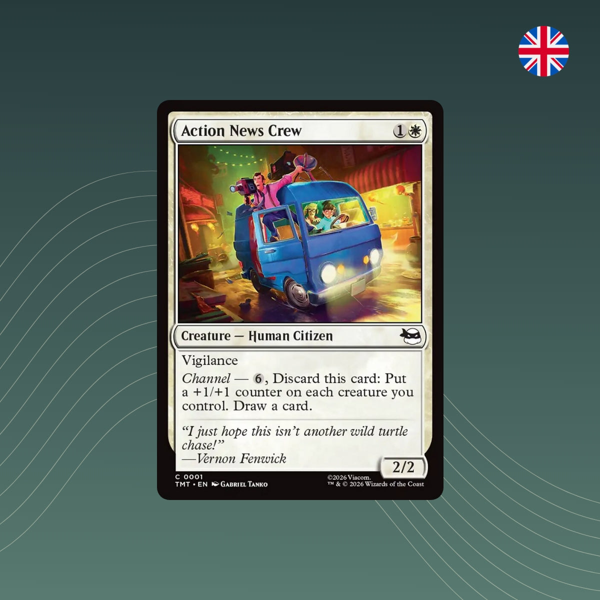 MTG -Action News Crew - Teenage Mutant Ninja Turtles - Englisch