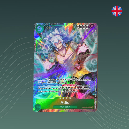 Adio (OP09-023) V.2 - AA - Alternate Art - OP09 - Emperors in the New World - One Piece TCG - Englisch
