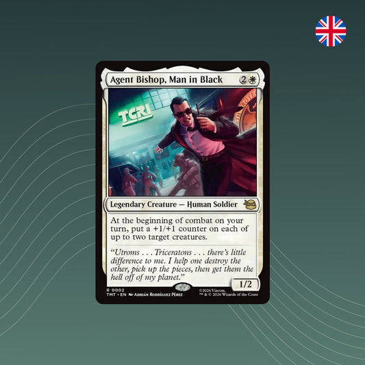 MTG - Agent Bishop, Man in Black - #0002 - Teenage Mutant Ninja Turtles - Englisch