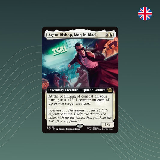 MTG - Agent Bishop, Man in Black - #0258 - Teenage Mutant Ninja Turtles: Extras - Extended Art - Englisch