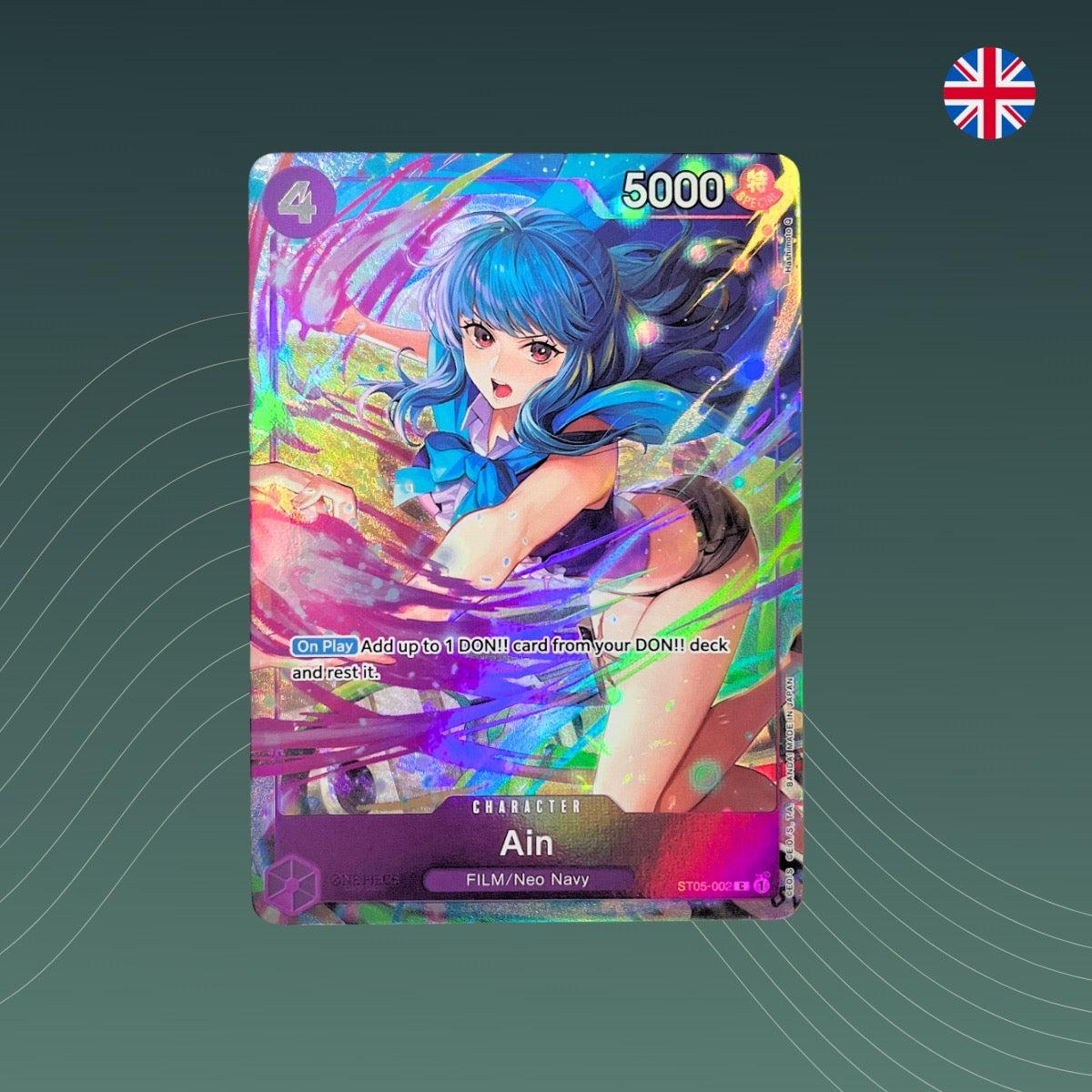 Ain (ST05-002) V.1_Promo_One_Piece_TCG_EN