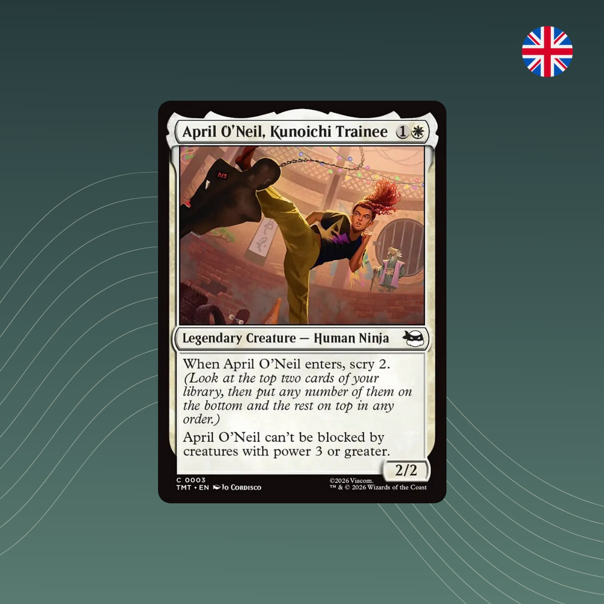 MTG - April O'Neil, Kunoichi Trainee - #0003 - Teenage Mutant Ninja Turtles - Englisch