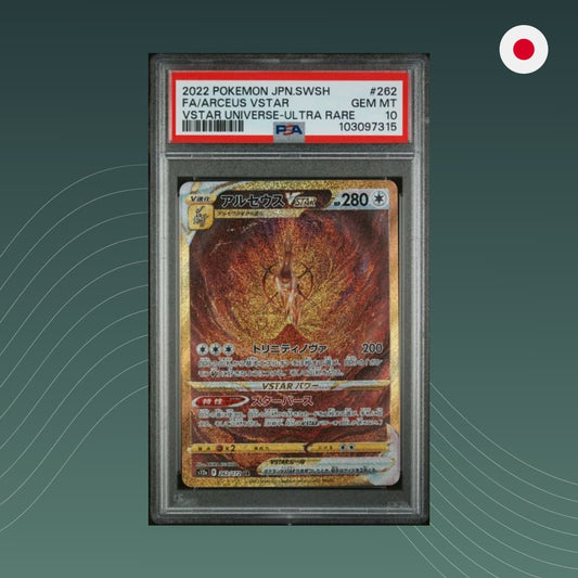 Arceus VSTAR S12a VSTAR Universe Pokémon PSA 10 Japanisch Vorderseite Graded Sammelkarte JP