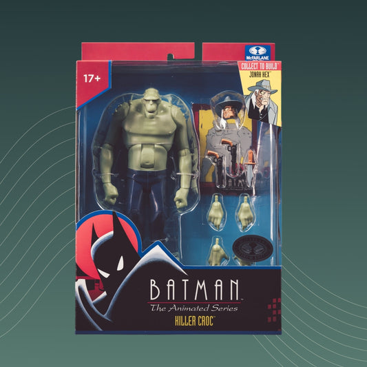 Batman The Animated Series -  DC Direct - Build-A Actionfigur - Wave 5 - Killer Croc (Platinum Edition) - Chase Variante - 15 cm - McFarlane