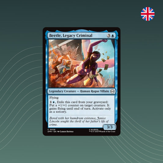 MTG - Beetle, Legacy Criminal - #0026 - Marvel's Spider-Man - Englisch
